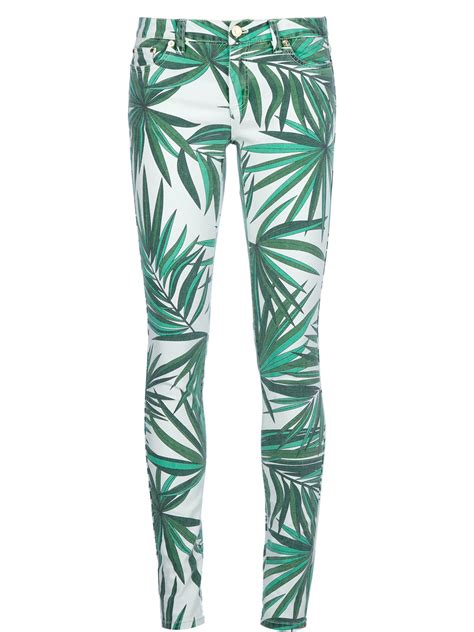 michael kors palm print pants|Michael Kors .